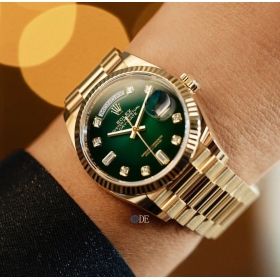 ロレックス デイデイトコピー 36mm レザーベルトモデル / メタルベルトモデル128238-0130