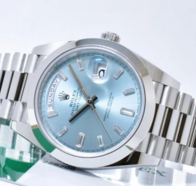 ロレックス Rolex デイデイトコピー 228206Aアイスブルー
