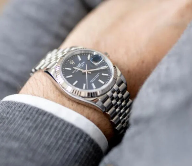 ブライトブラック コピーROLEX デイトジャスト 126234