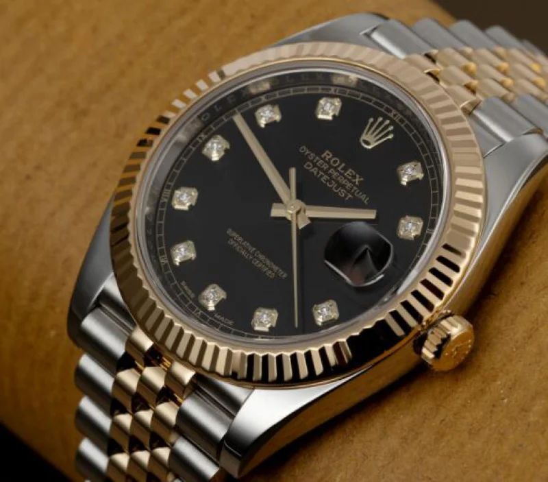 メンズROLEX デイトジャスト サンダスト126331