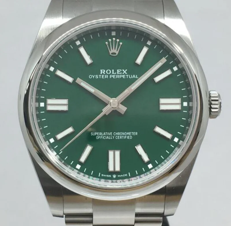 ロレックス124300グリーン