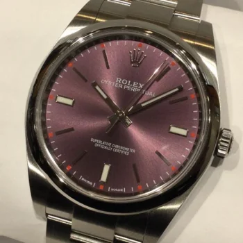 オイスター パーペチュアル 114300レッドグレープ スーパーコピー