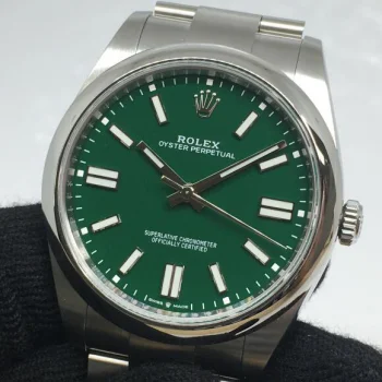 オイスター パーペチュアル 124300グリーン スーパーコピー