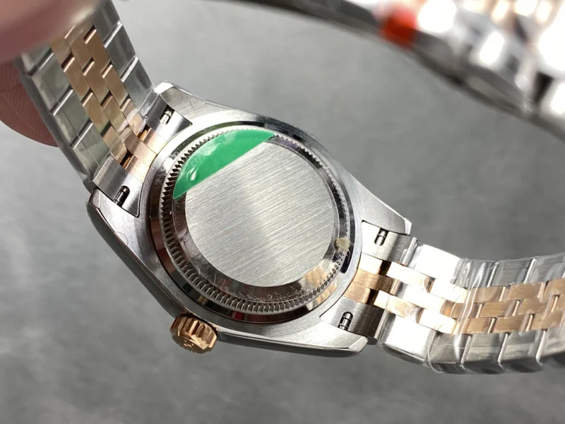 レディース ロレックス コピーデイトジャスト28mm グリーン文字盤28189NL[6]