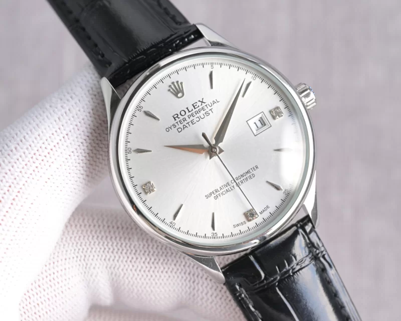 ロレックスコピー 革ベルトモデル 48 時間パワーリザーブ ビジネス・普段使い兼用31794