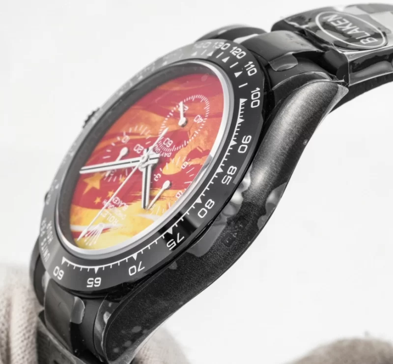 BLAKEN 限定カスタム ロレックスデイトナ 40mm DLC フルブラック 7750 ムーブメント116500LN-30