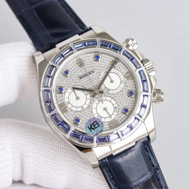 宝石 ロレックス 116589SACIコピー専門店 サファイアデイトナ 40mm フルダイヤ