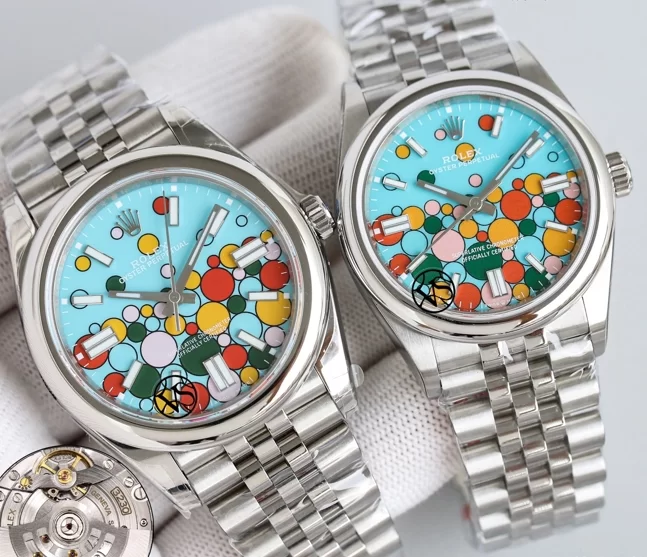 ジュビリーモチーフ ロレックス オイスターパーペチュアル126000コピー 36mm/41mm スチール ジュビリー