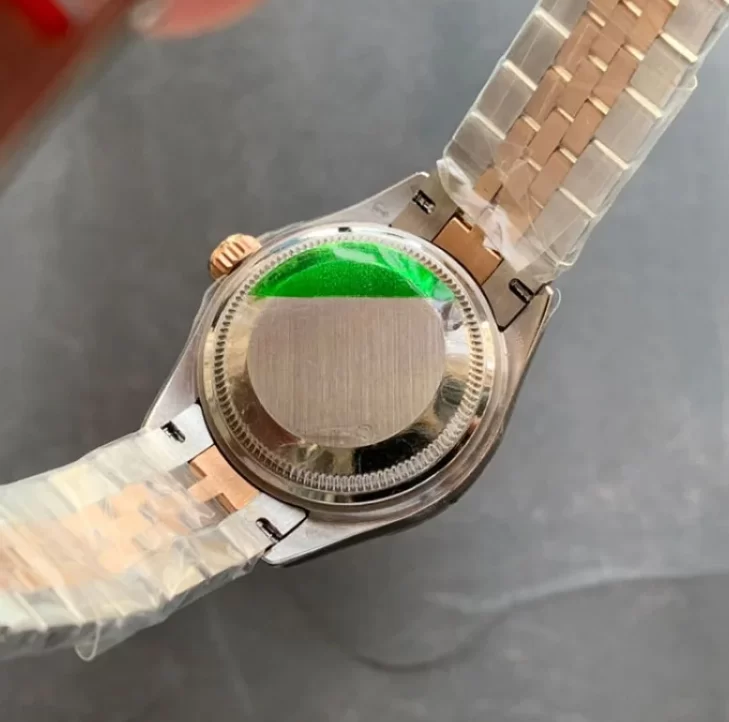 スーパーコピー時計ロレックス デイトジャスト オリーブグリーン 28mm レディス 278383RBR