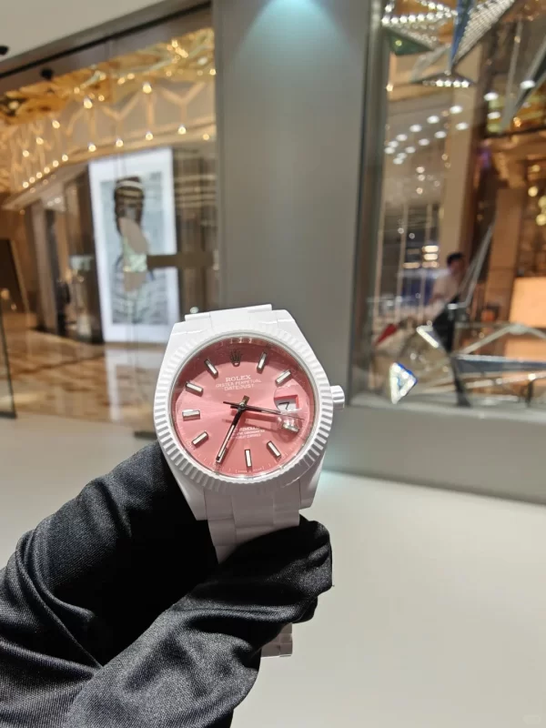 夏季新作 ROLEX デイトジャスト AET REMOULD 41mm フルセラミックモデル【 Cal.3235 ムーブメント】