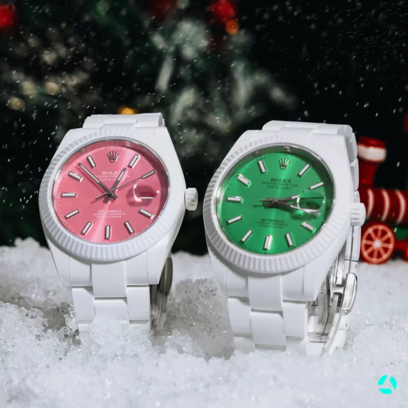 夏季新作 ROLEX デイトジャスト AET REMOULD 41mm フルセラミックモデル【 Cal.3235 ムーブメント】