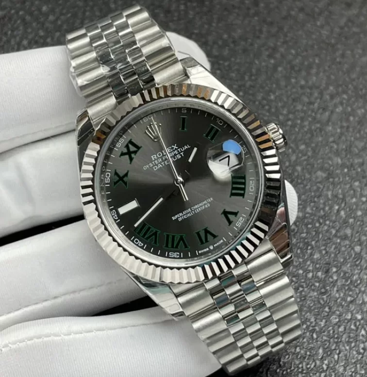 人気スーパーコピー時計ROLEX デイトジャスト 41 M126334-0022 スレートローマ