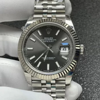 超人気41mm ロレックスコピー工場 デイトジャスト M126334-0014 スレート