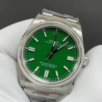 36mm グリーン ROLEX M126000-0005 オイスターパーペチュアル